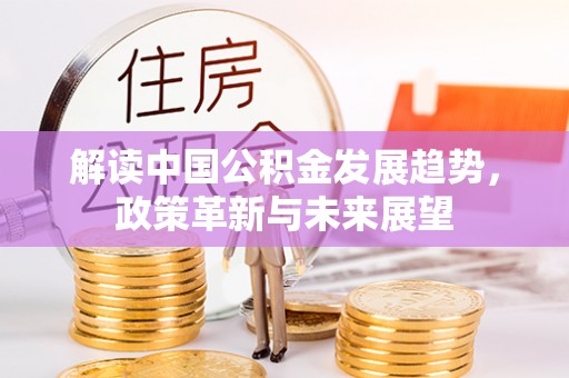 相城解读中国公积金发展趋势，政策革新与未来展望