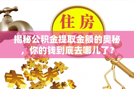 相城揭秘公积金提取金额的奥秘，你的钱到底去哪儿了？
